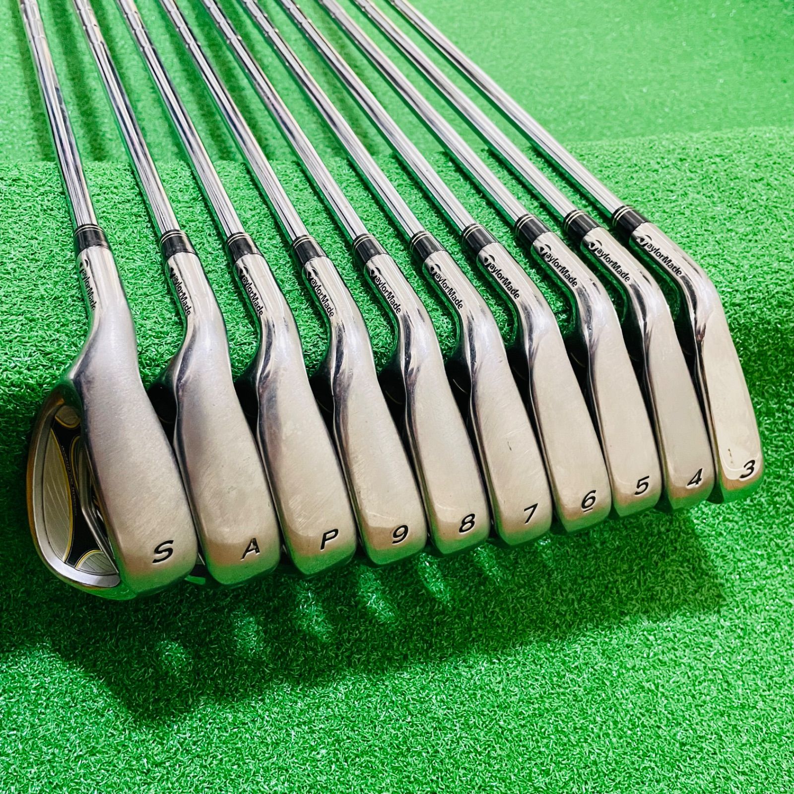 TaylorMade - 8900 TaylorMade 360 レフティ 左利き アイアン10本セット TaylorMade テーラーメイド レフティ 左利き アイアン10本 8900