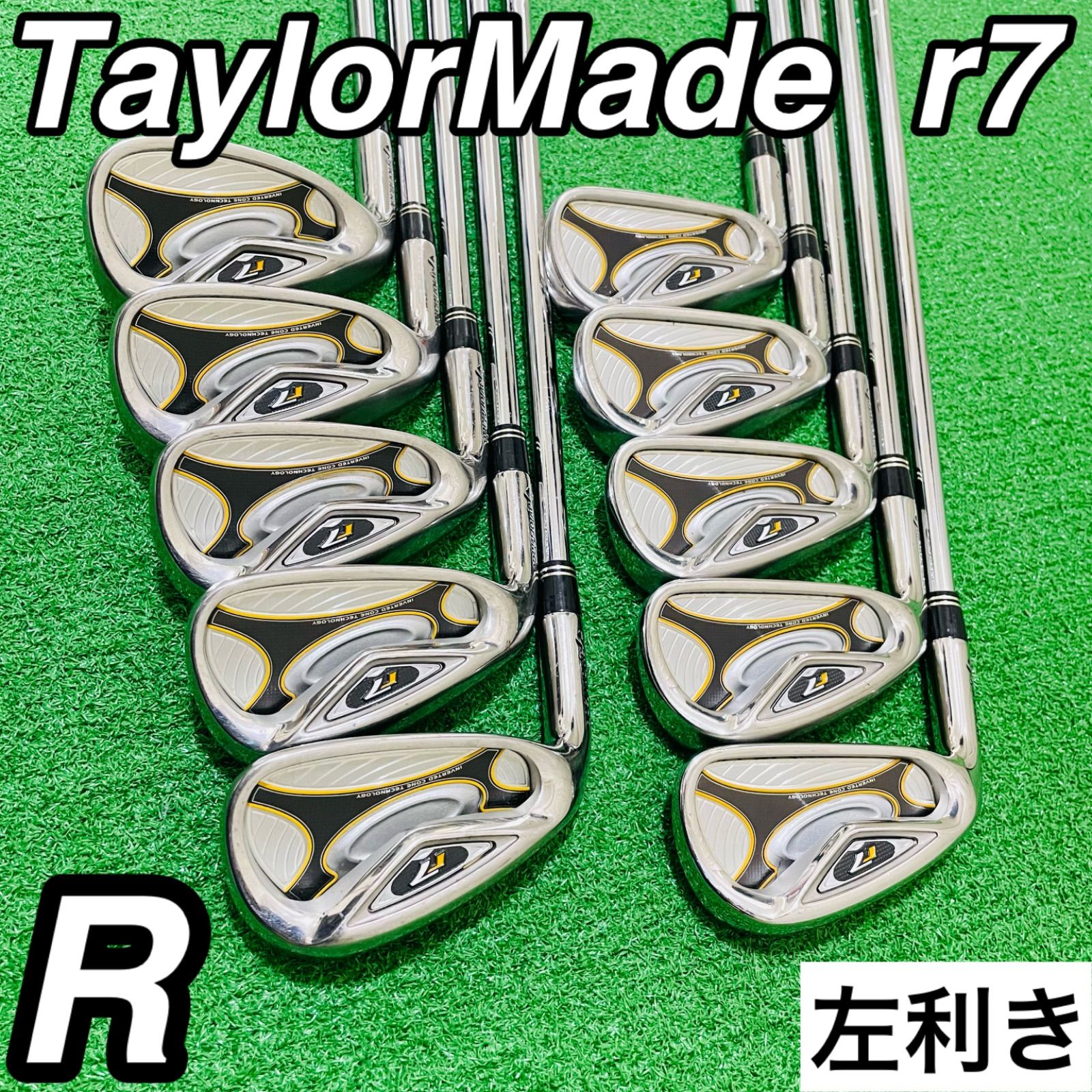 9713 TaylorMade r7 テーラーメイド レフティ 左利き アイアン10本