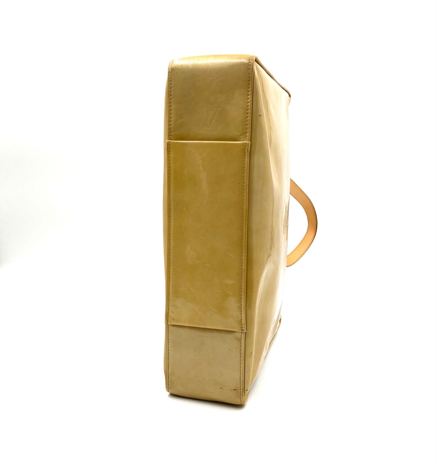 LOUIS VUITTON ルイヴィトン モノグラムヴェルニ ジョーヌ コロンバス