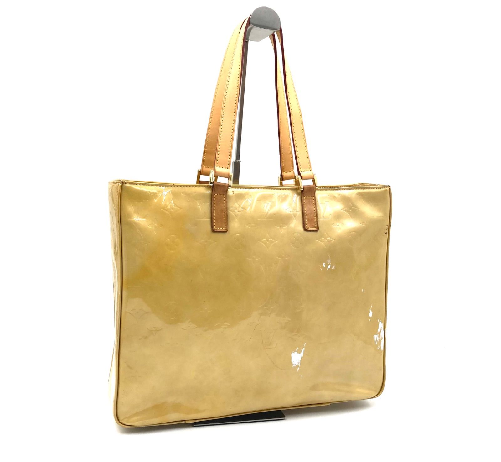 LOUIS VUITTON ルイヴィトン モノグラムヴェルニ ジョーヌ コロンバス