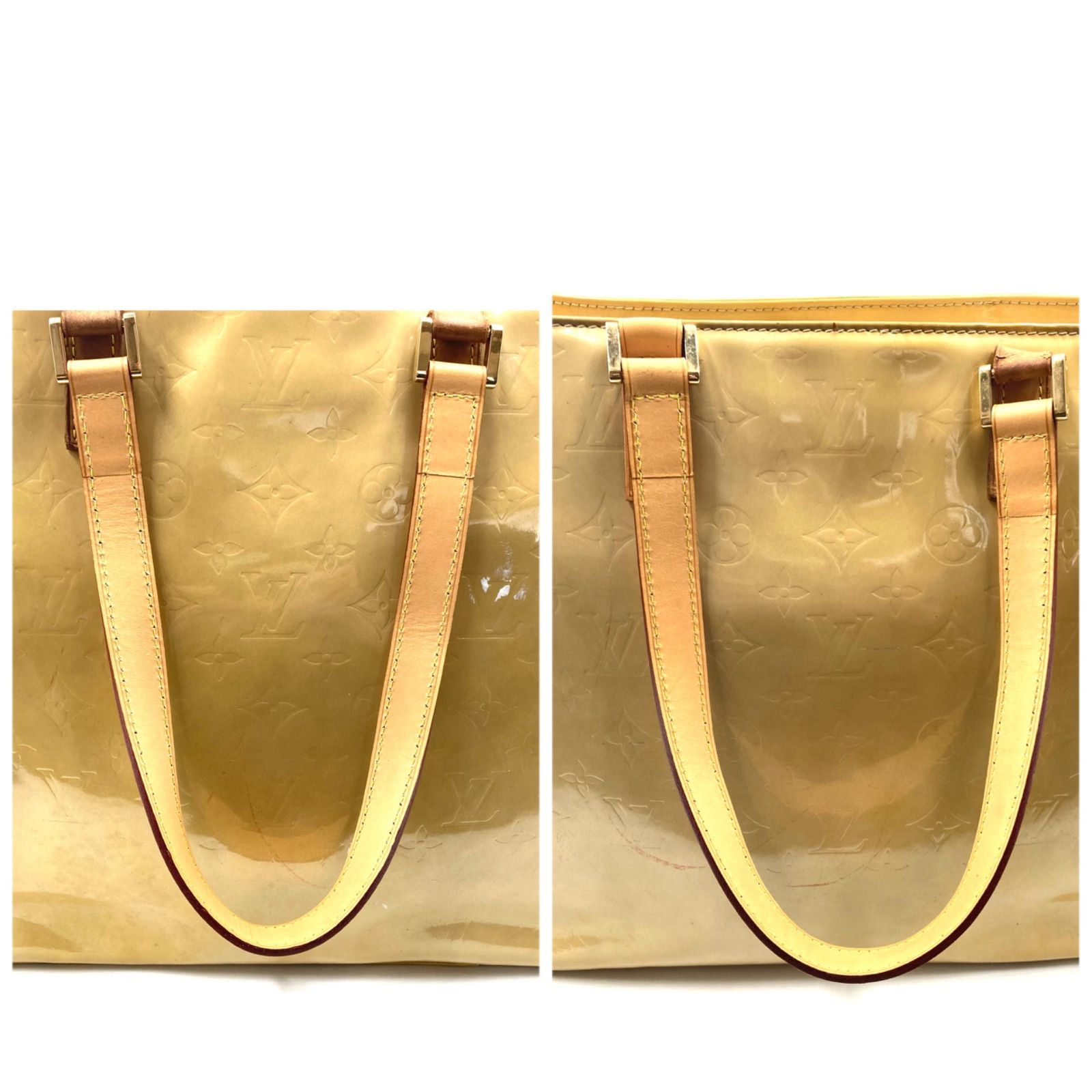 LOUIS VUITTON ルイヴィトン モノグラムヴェルニ ジョーヌ コロンバス