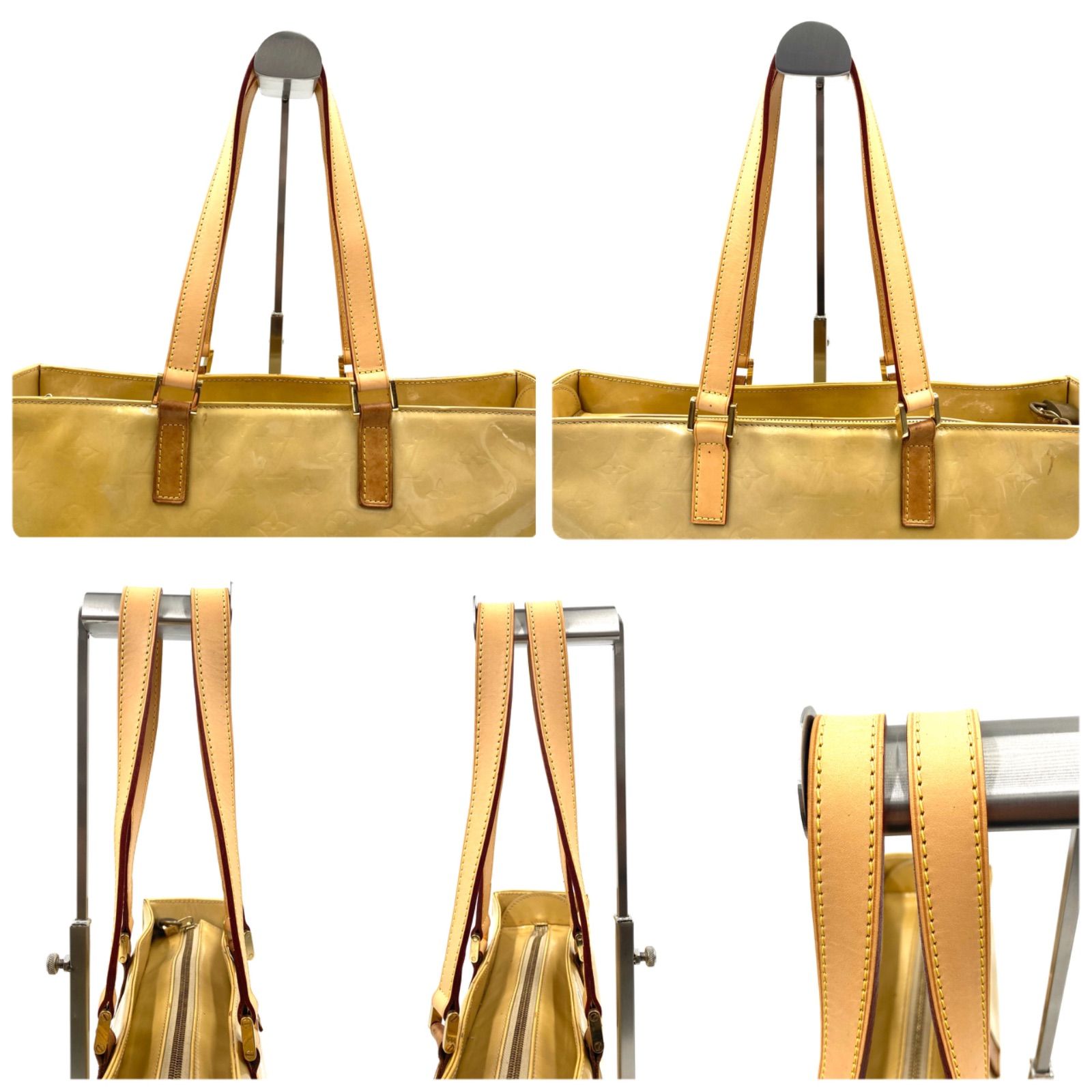 LOUIS VUITTON ルイヴィトン モノグラムヴェルニ ジョーヌ コロンバス