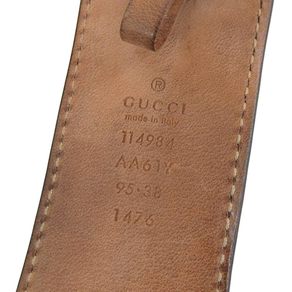 本物保証】 グッチ GUCCI インターロッキングG ベルト 114984 AA61Y
