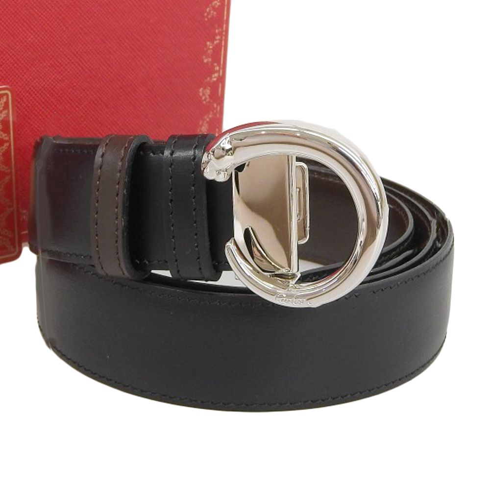 本物保証】 箱・保付 超美品 カルティエ CARTIER パンテール 腰ベルト