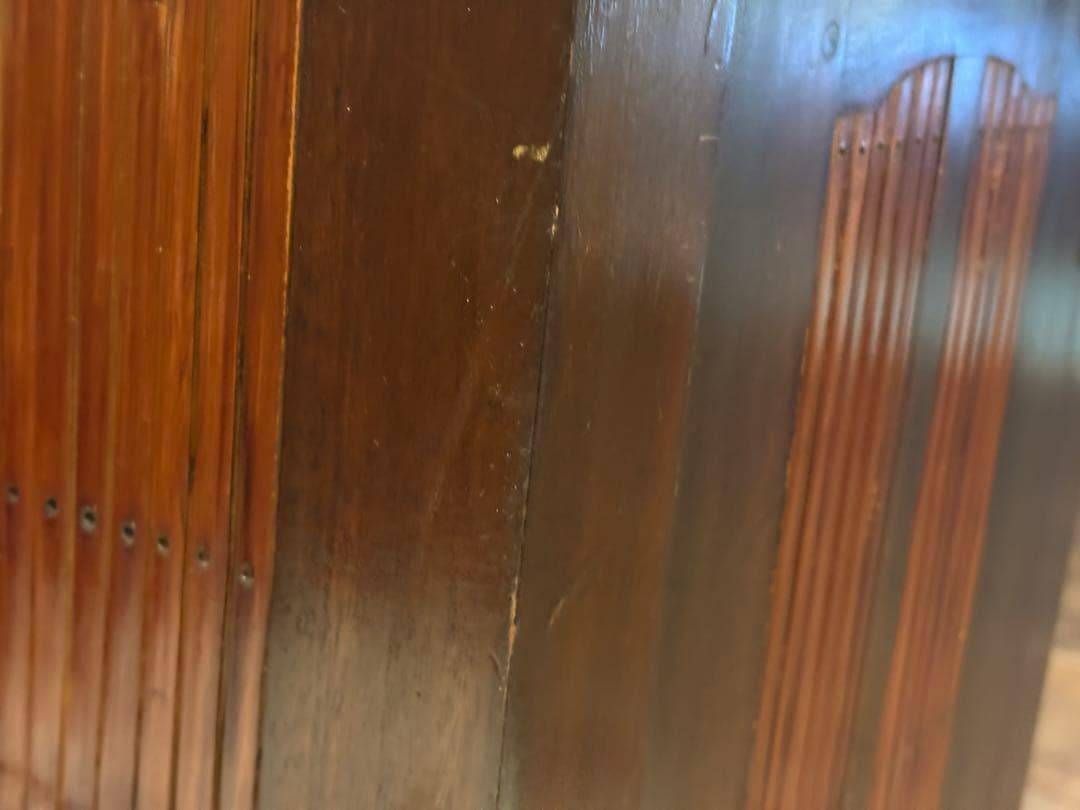 アジアン コンソール バンブー 電話台 ファックス台 アンティーク IZ