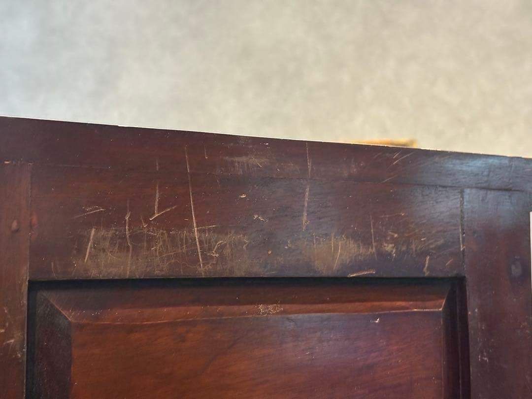 アジアン コンソール バンブー 電話台 ファックス台 アンティーク IZ