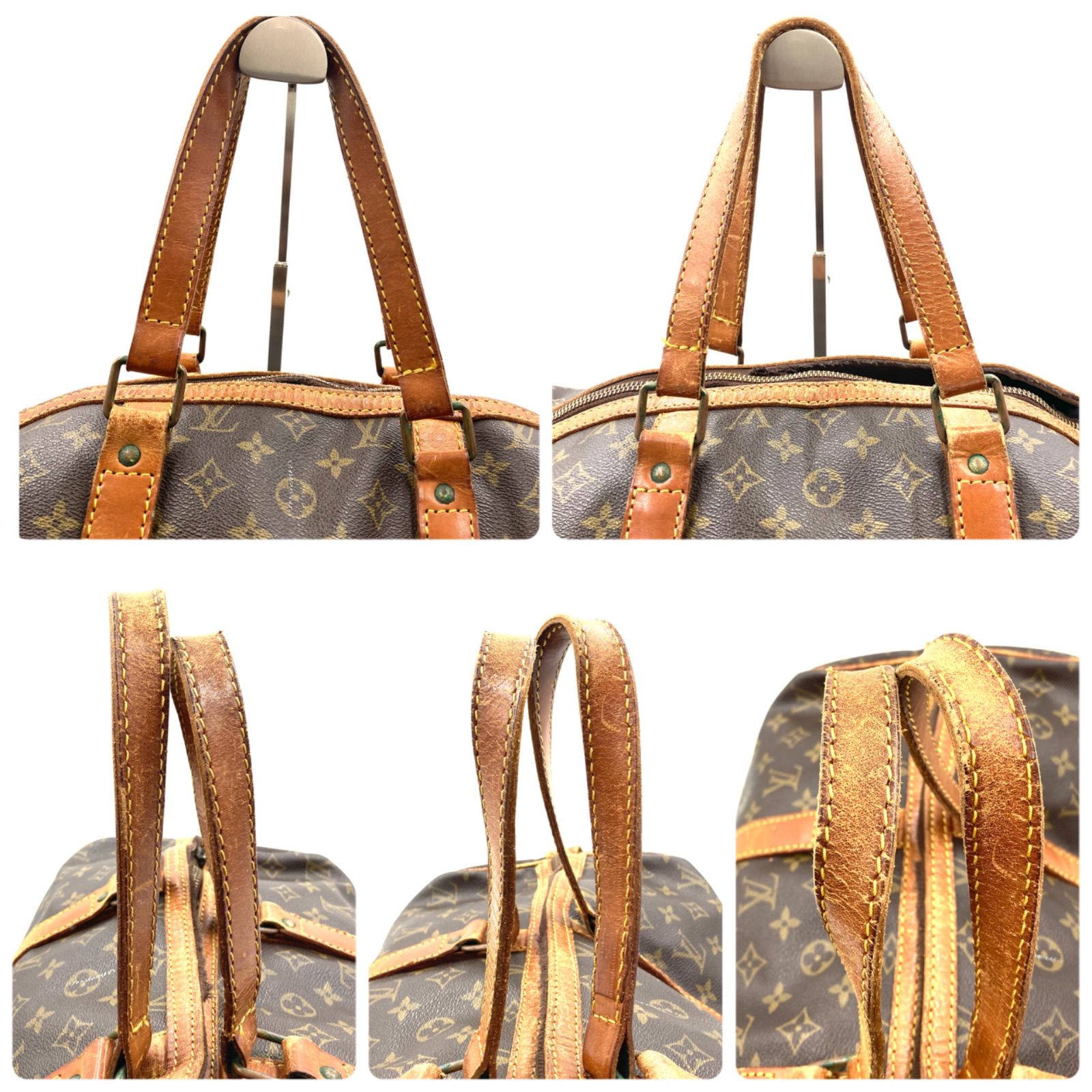 LOUIS VUITTON ルイヴィトン モノグラム サックスープル45 ボストン