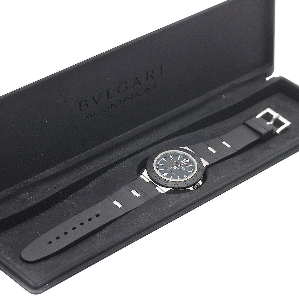  ブルガリ BVLGARI BB40AT アルミニウム デイト 自動巻き メンズ 内 き_944920 売れ筋 自動巻き時計 腕時計(アナログ)