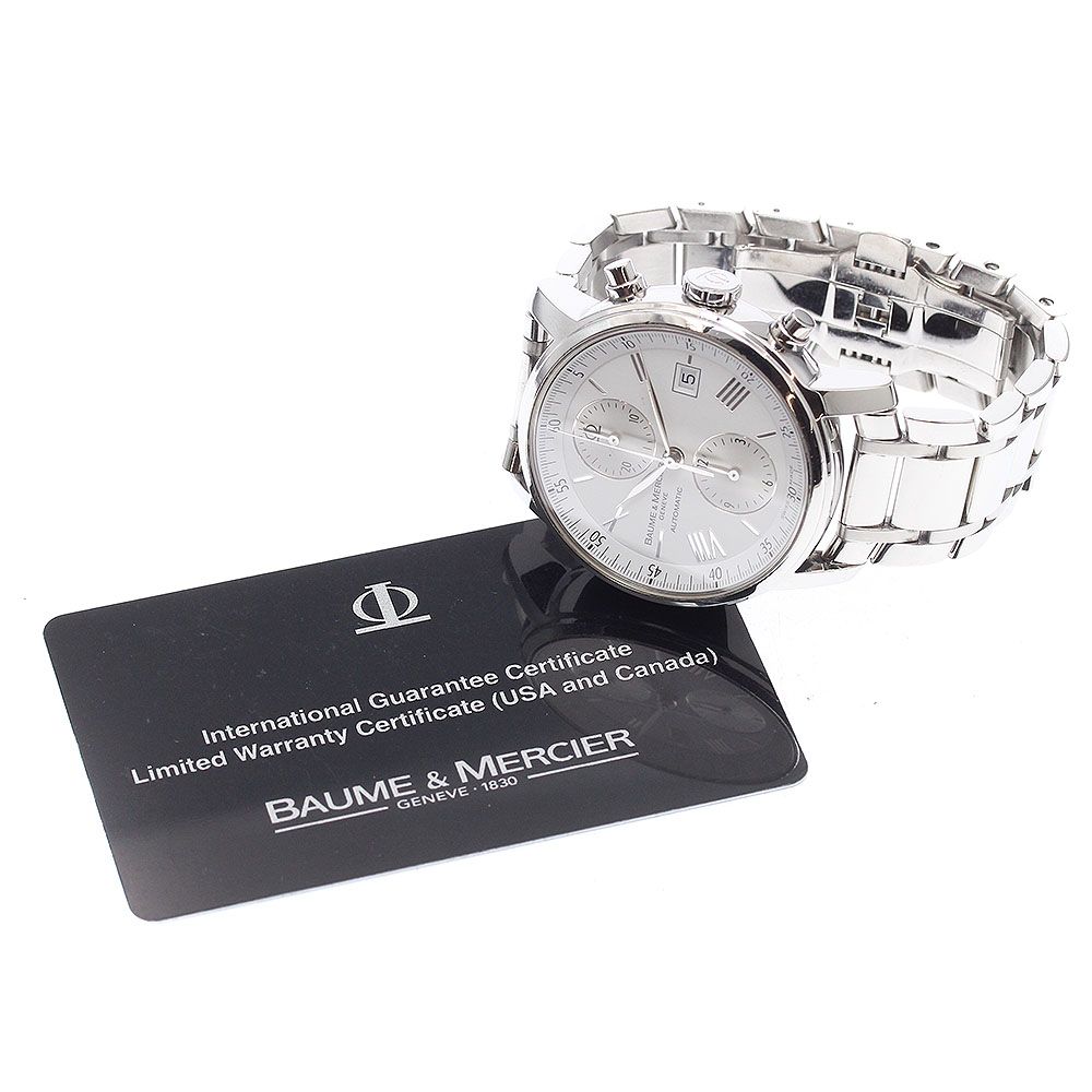 ボーム＆メルシェ Baume & Mercier 65591 クラシマ クロノグラフ 自動