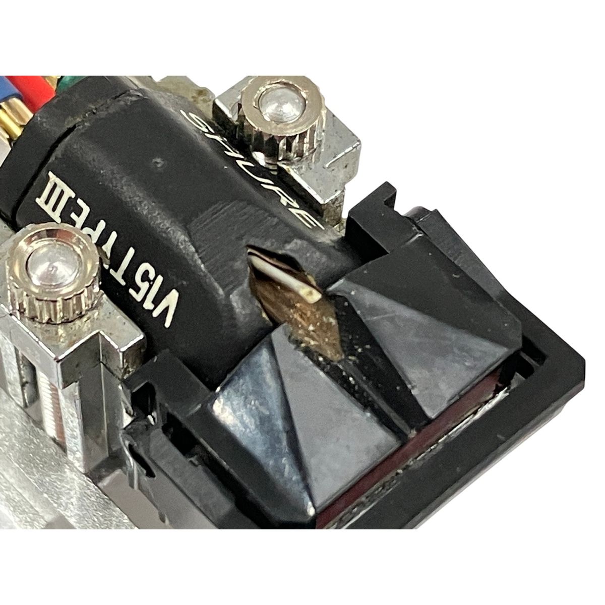 SHURE V15 TYPEIII カートリッジ MM型 シュア ヘッドシェル付き 音響