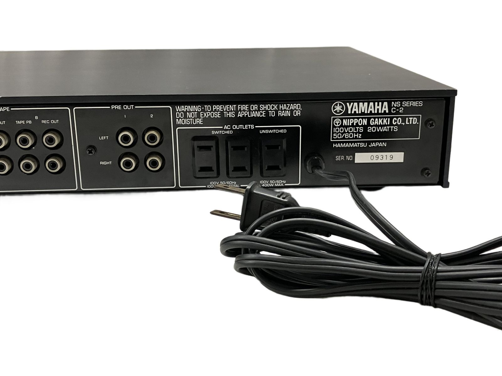 YAMAHA C-2 プリアンプ コントロールアンプ 高精度 4連 ボリューム