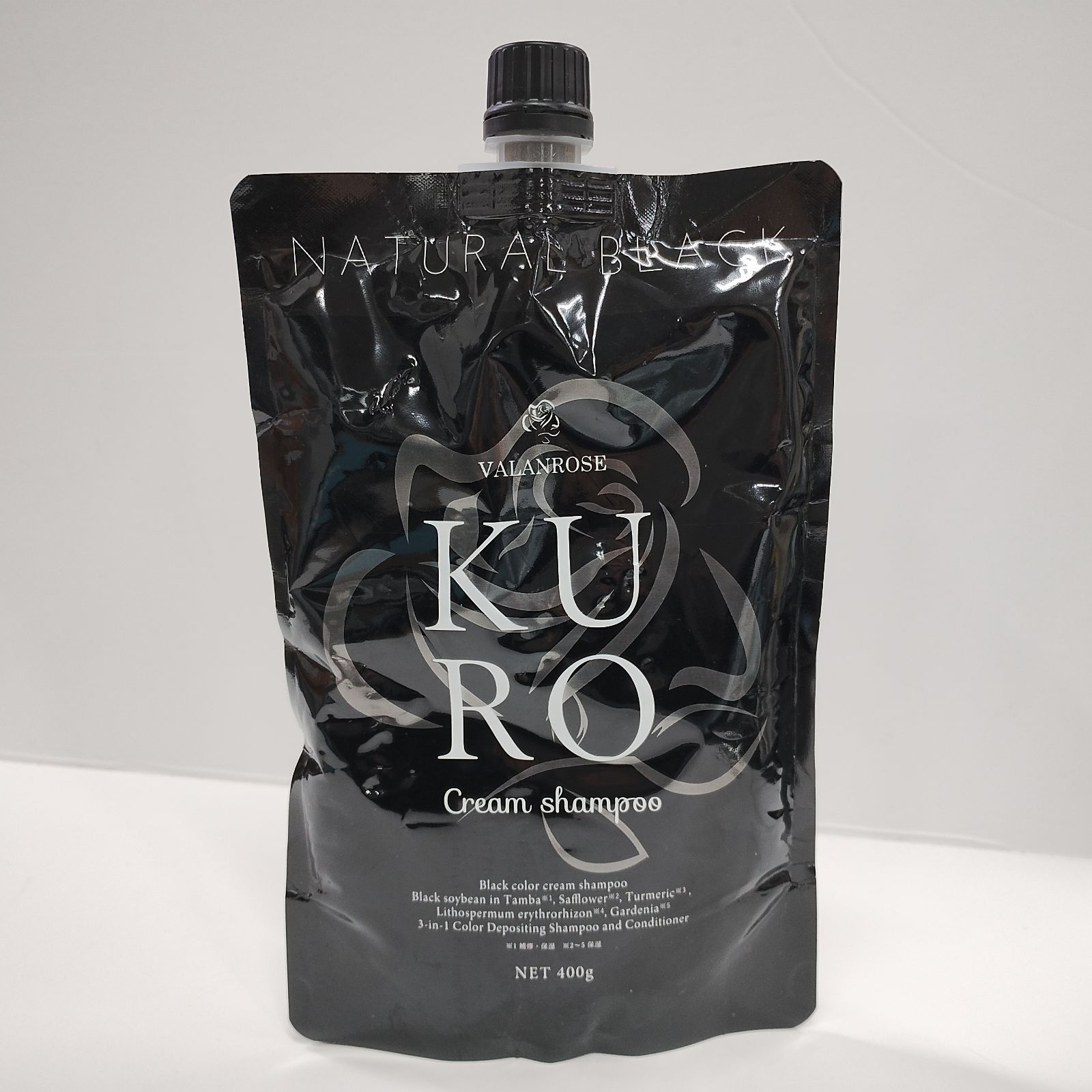 Y4476 K VALANROSE VR クロクリームシャンプー ナチュラルブラック