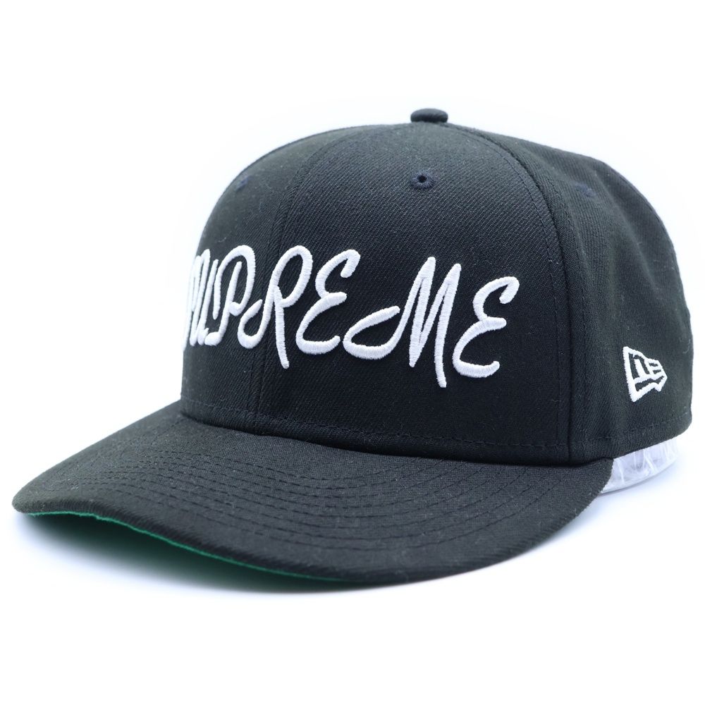 SUPREME (シュプリーム) 23SS Script New Era Cap ロゴ刺繍 スクリプト