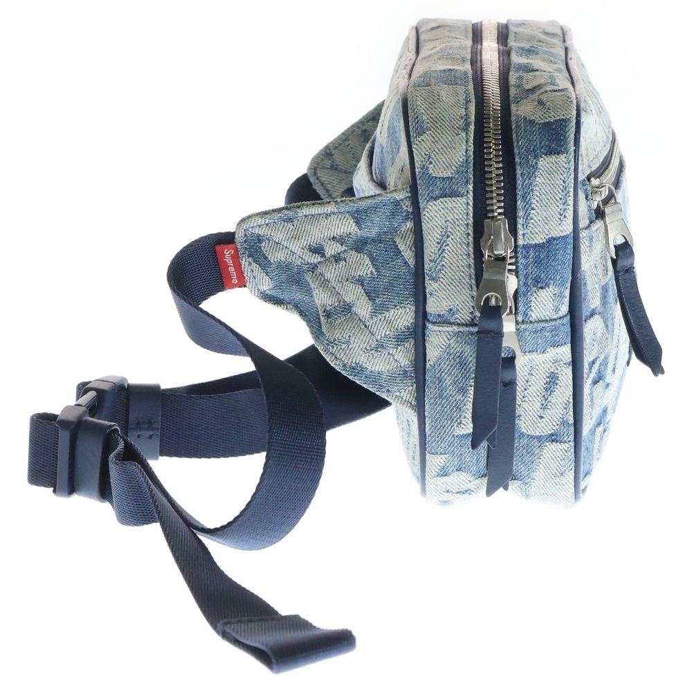 SUPREME (シュプリーム) 22SS Fat Tip Jacquard Denim Waist Bag