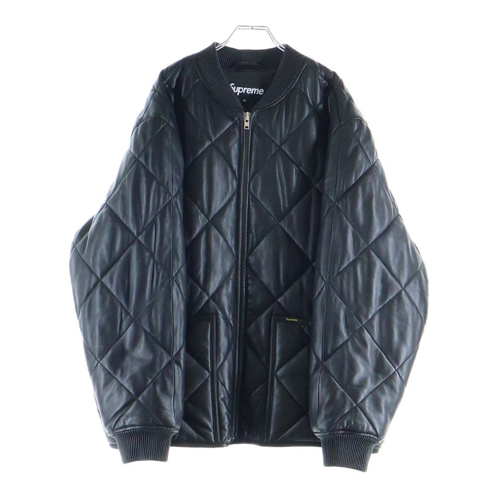 SUPREME (シュプリーム) 22AW Quilted Leather Work Jacket
