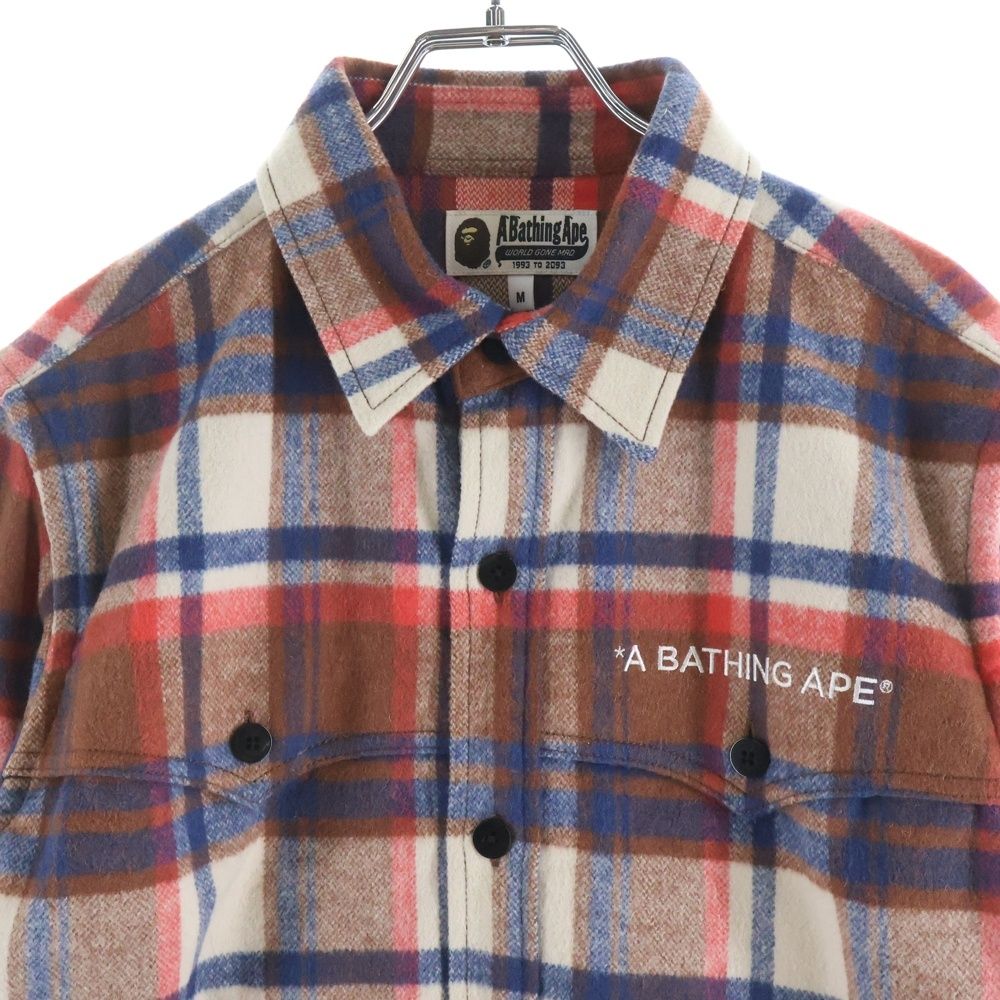 A BATHING APE (アベイシングエイプ) ウエスタン チェック柄