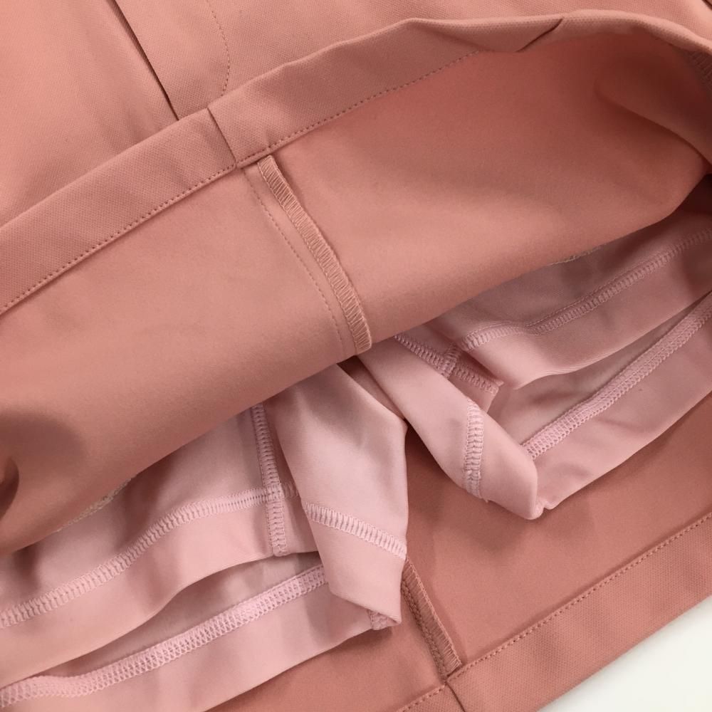 美品】マークアンドロナ ストレッチスカート ピンク 後ろスカル 内側