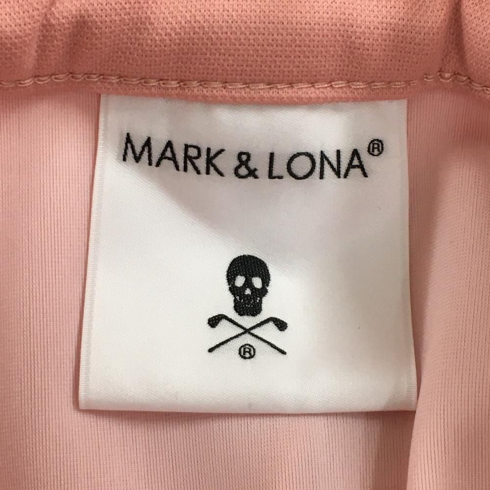 美品】マークアンドロナ ストレッチスカート ピンク 後ろスカル 内側