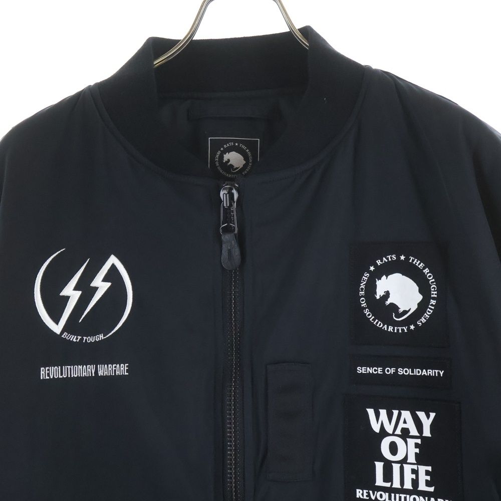 RATS (ラッツ) 25AW MA-1 ジップアップ ミリタリーボンバージャケット