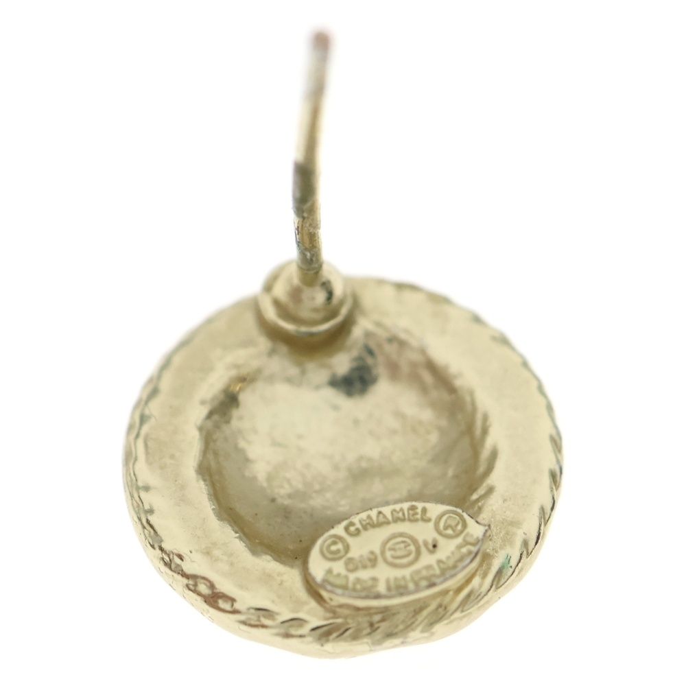 CHANEL (シャネル) ココマークピアス マトラッセ ラウンドピアス