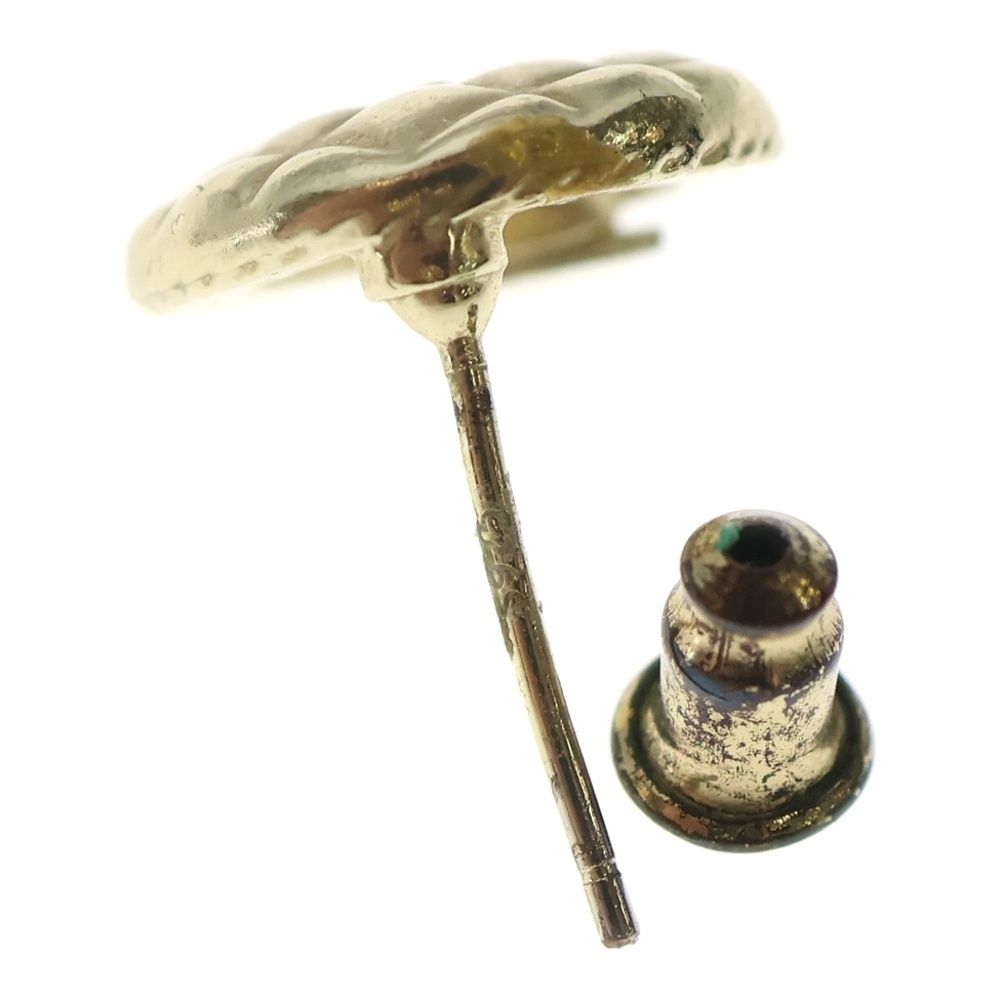 CHANEL (シャネル) ココマークピアス マトラッセ ラウンドピアス