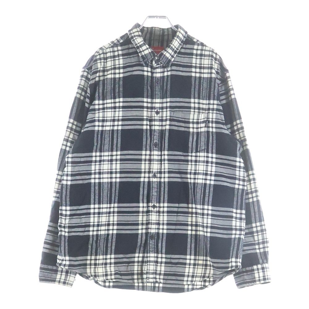 SUPREME (シュプリーム) 19AW Tartan Flannel Shirt Black タータン