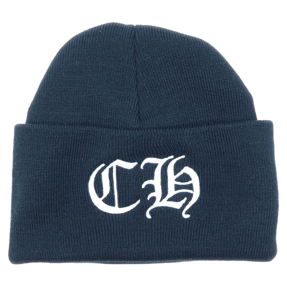 CHROME HEARTS (クロムハーツ) CH Logo Embroidery Acrylic Beanie CH
