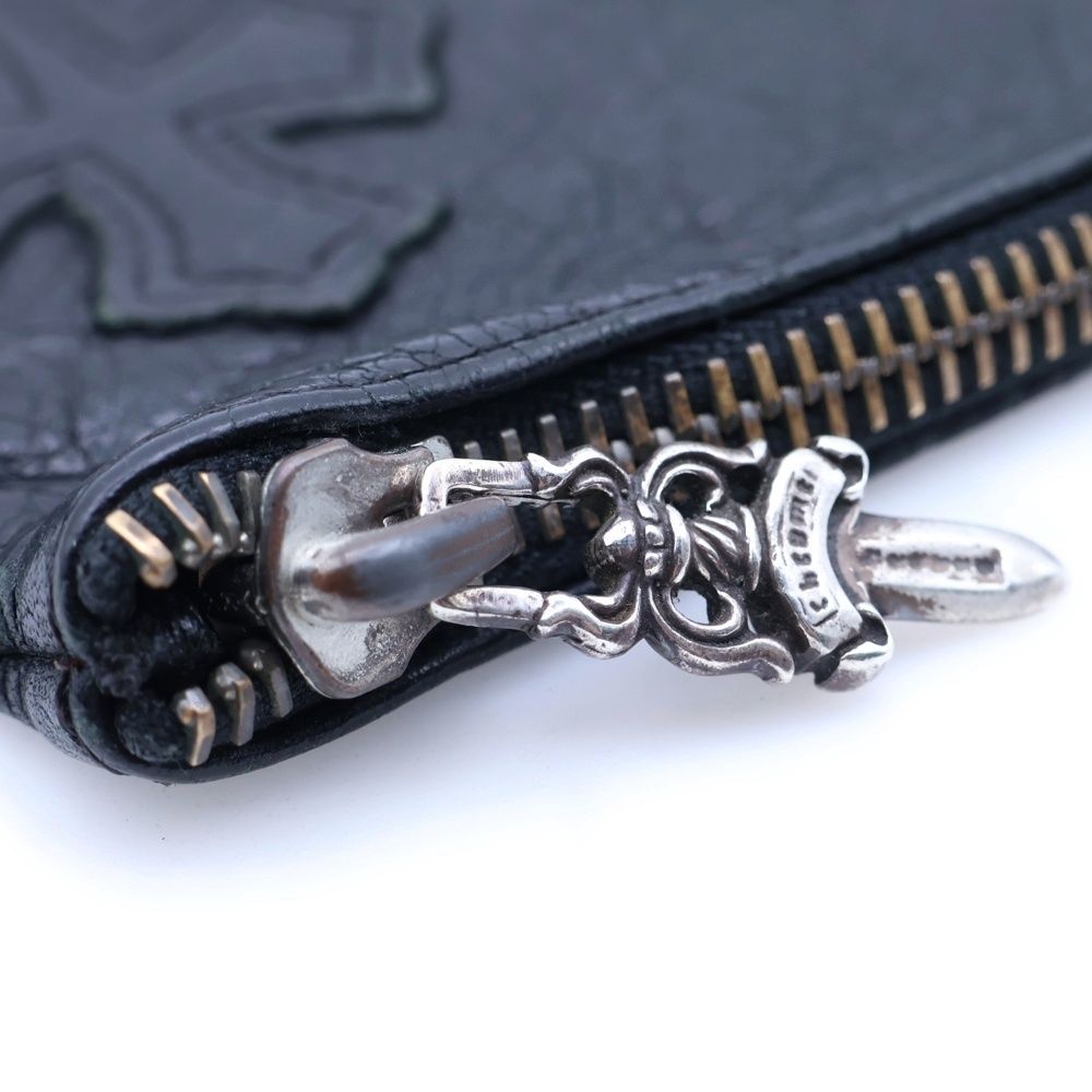 CHROME HEARTS (クロムハーツ) ZPR CHNG PURSE CRS チェンジパース
