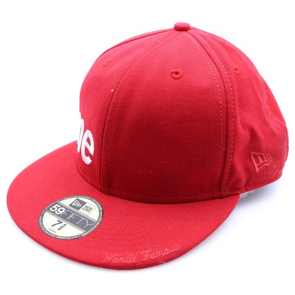SUPREME (シュプリーム) ×NEW ERA Side Logo Cap ニューエラ サイド