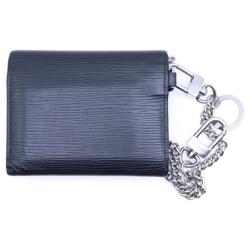 LOUIS VUITTON (ルイヴィトン) エピ チェーン コンパクト ウォレット