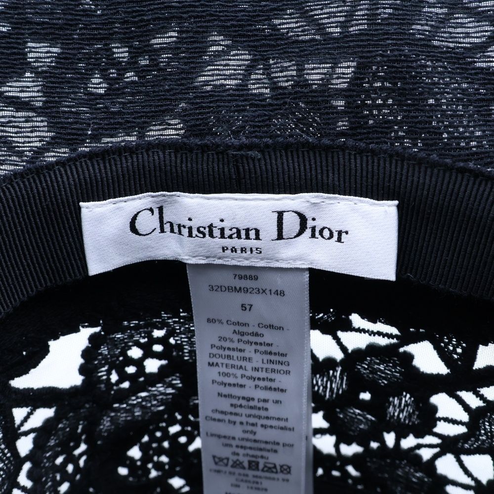 Christian Dior (クリスチャンディオール) ボブB バケットハット 帽子