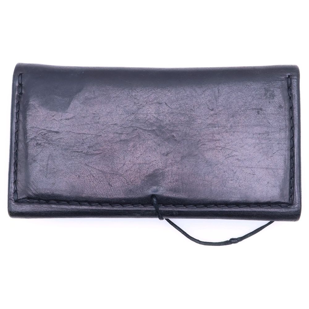 goro's (ゴローズ) K18 フラワーコンチョ付き 3つ折り財布 レザー