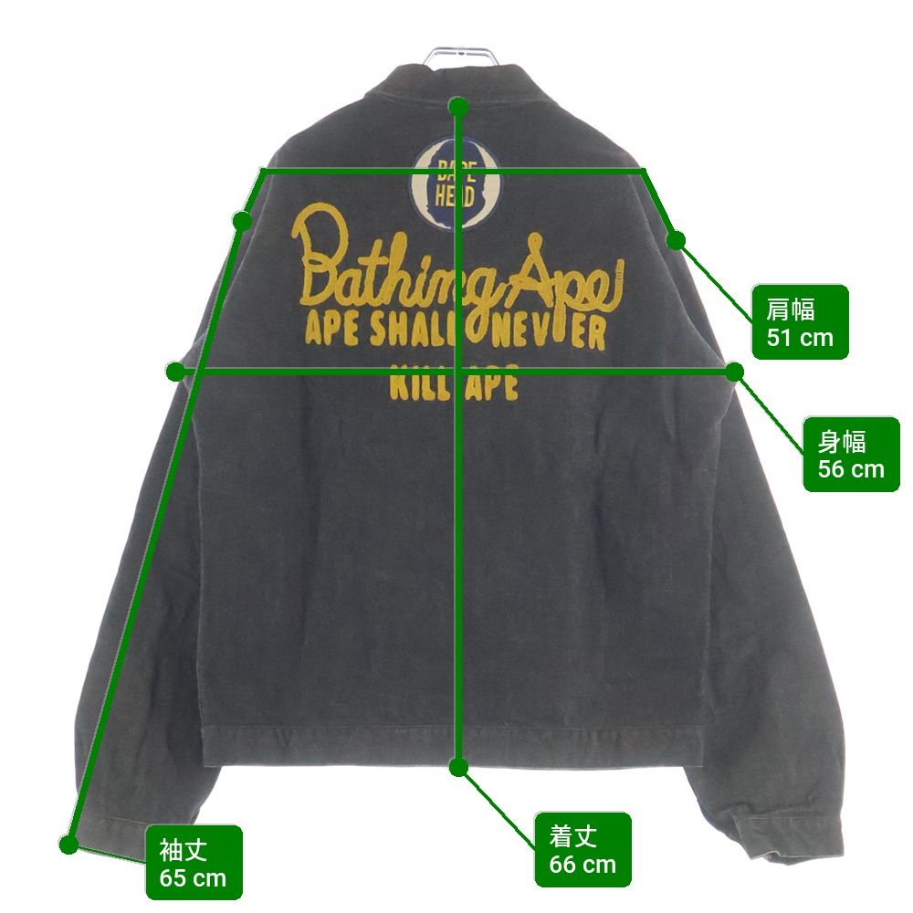 A BATHING APE (アベイシングエイプ) 90's Denim Jacket バック刺繍