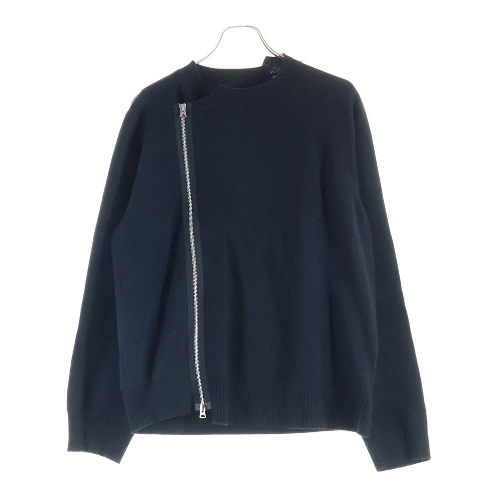 Sacai (サカイ) Wool Knit x Sponge Sweat Blouson ウールニット