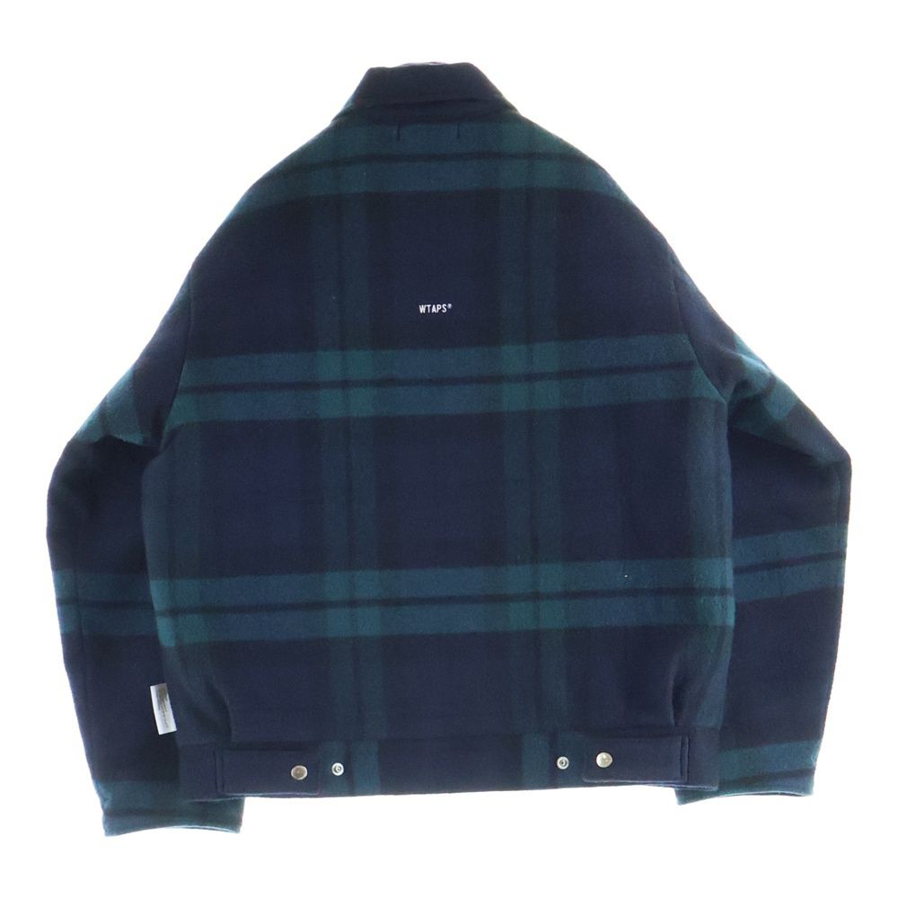 ネイビーS wtaps D2 jacket ジャケット WTAPS (ダブルタップス) 25AW WRECKER JACKET WOPL MELTON TEXTILE