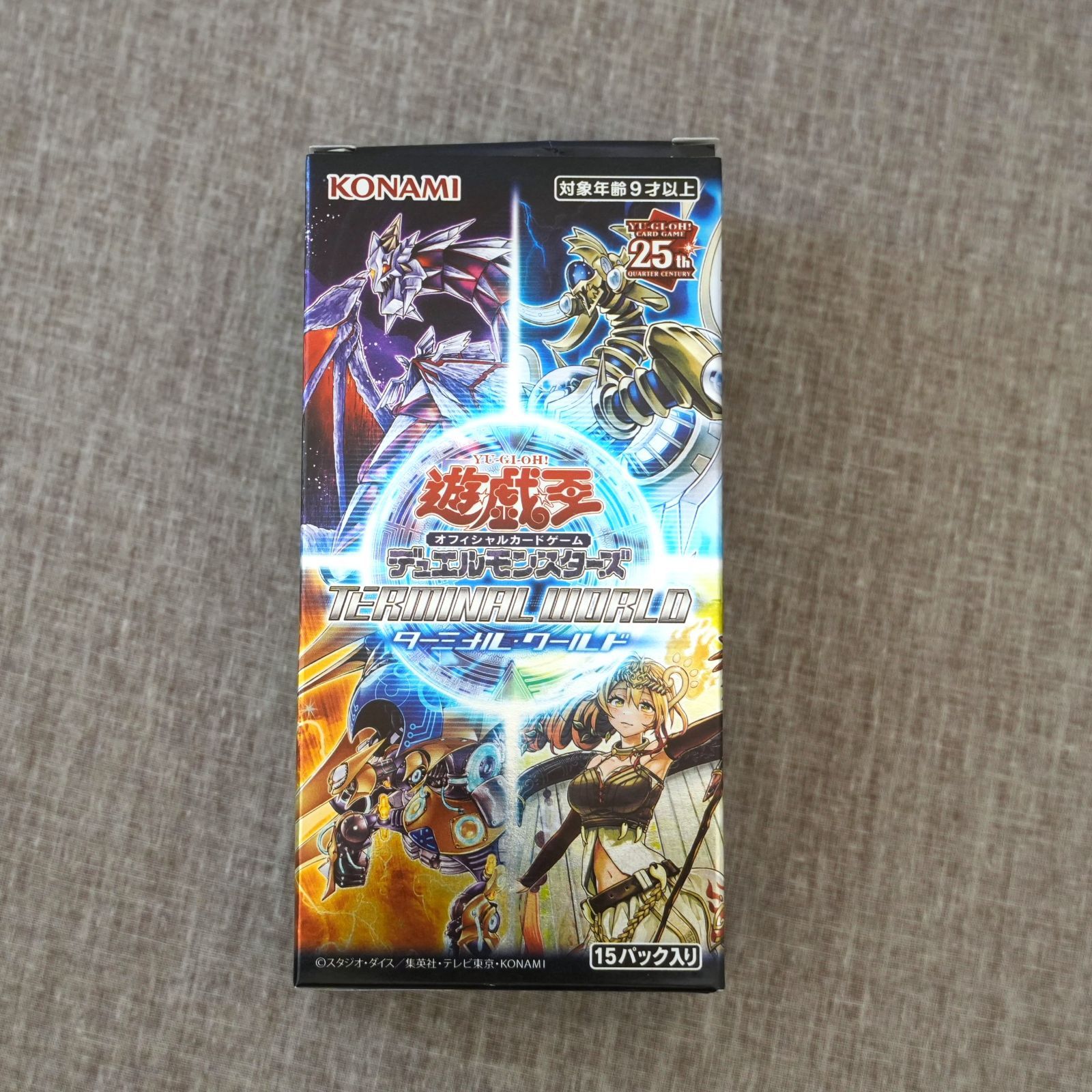 KO]中古 開封済み 遊戯王OCG ターミナル・ワールド 25th BOX 5箱セット