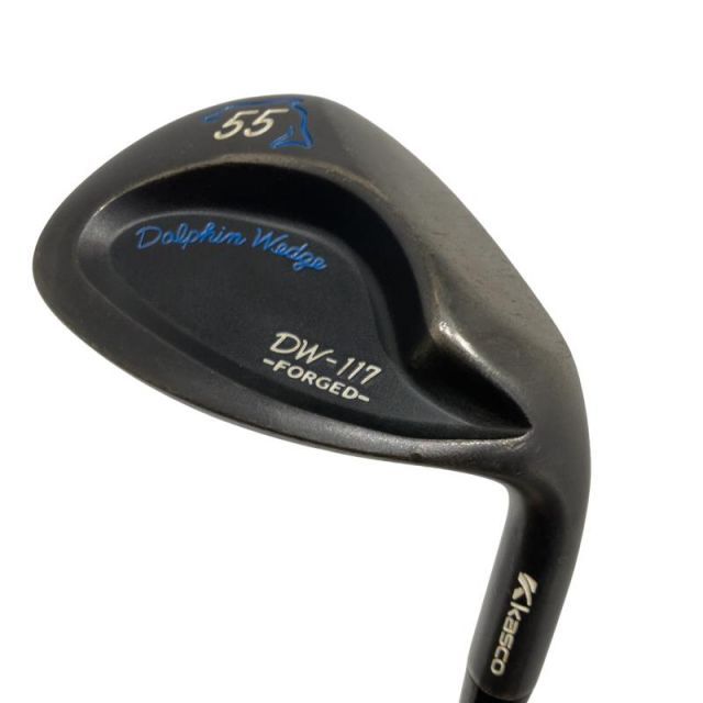 中古】 キャスコ Dolphin wedge DW-117 FORGED 55° ウェッジ WG KBS Hi
