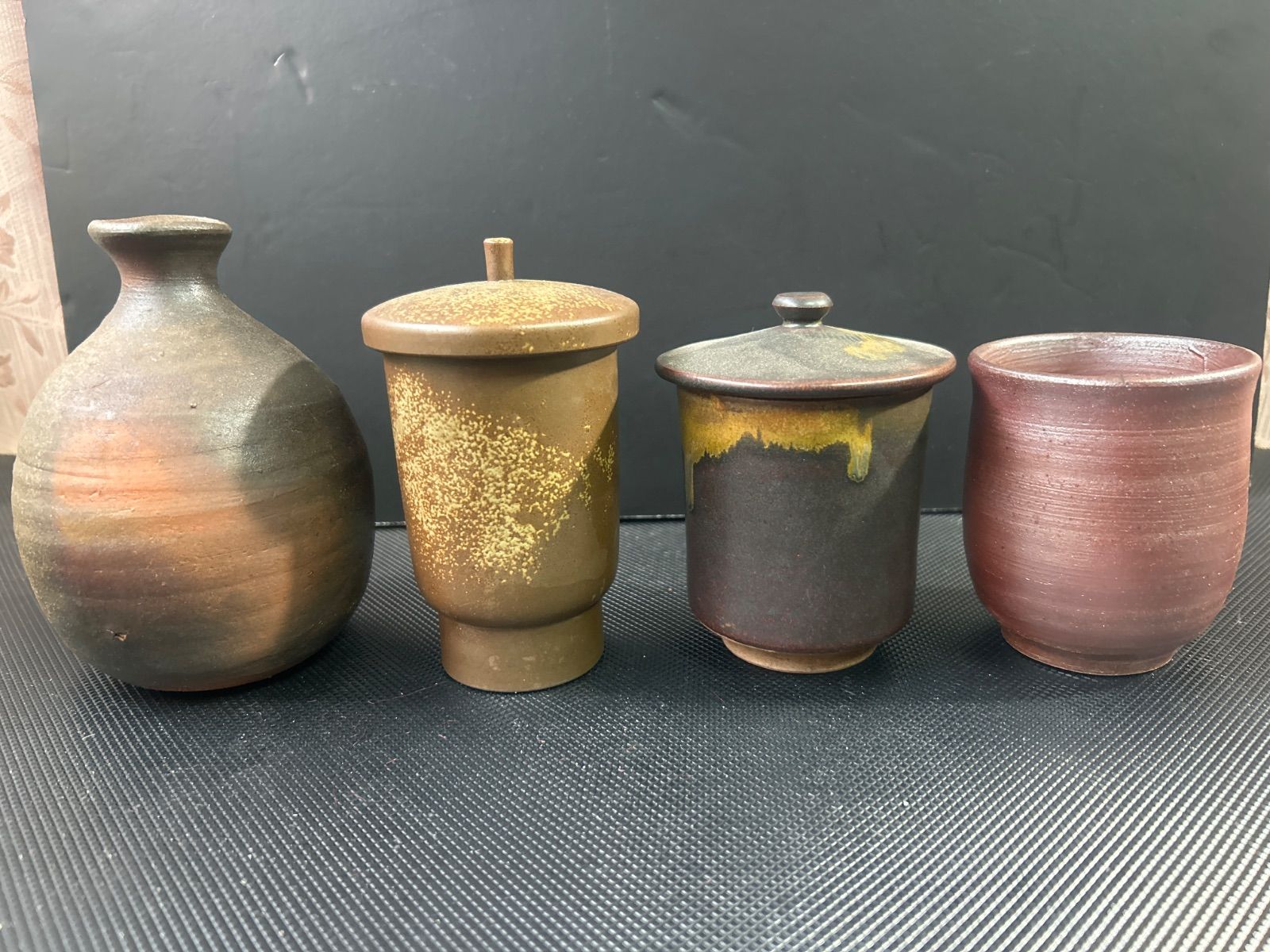 岡山 備前焼 4点セット - メルカリ