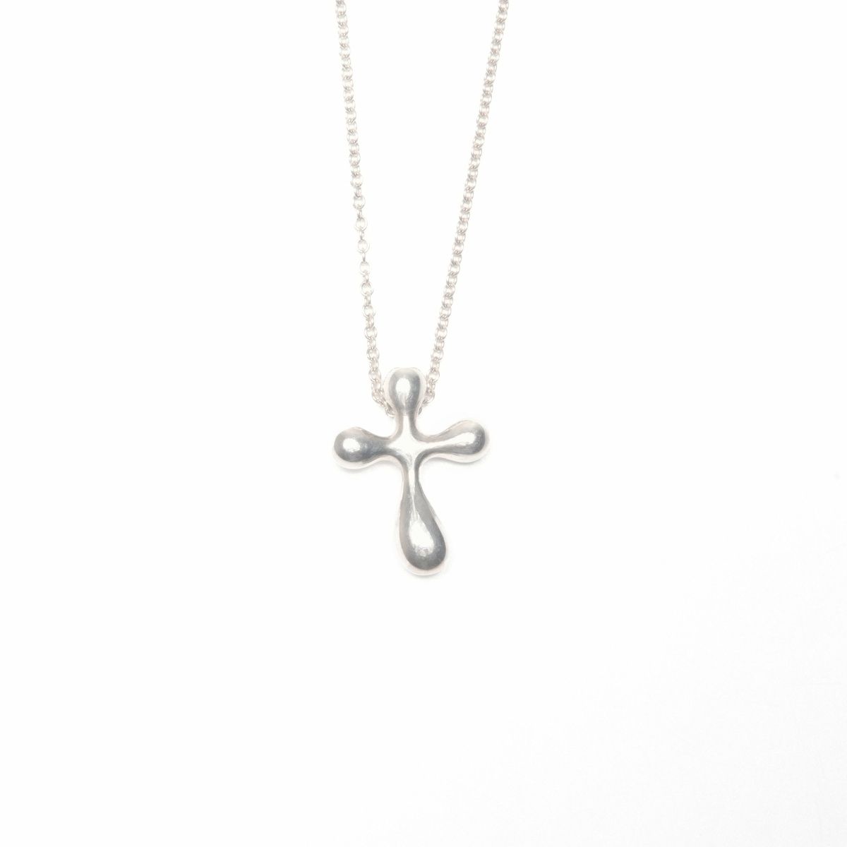 TIFFANY&Co. ティファニー ネックレス 925 クロス 【最終値下げ 