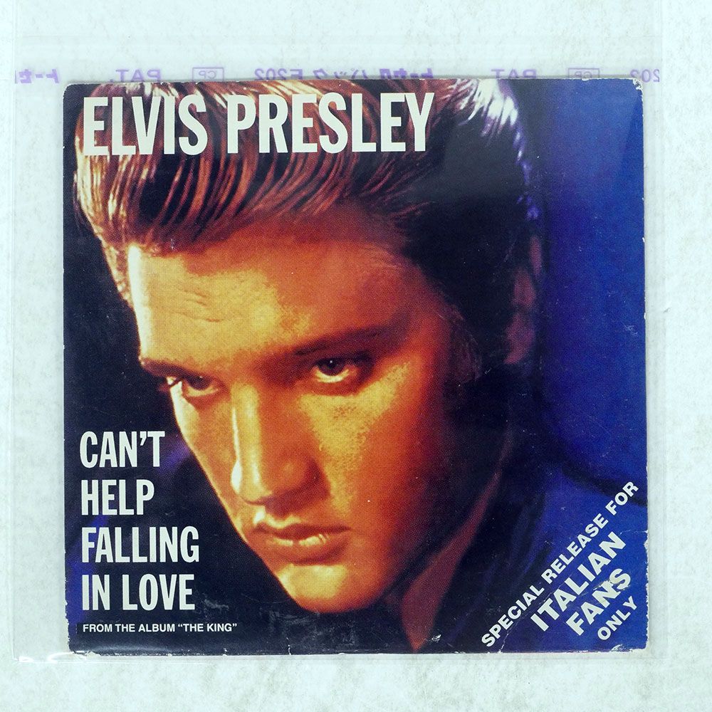 輸入盤 ELVIS PRESLEY/CAN'T HELP FALLING IN LOVE/RCA 74321-17363-2