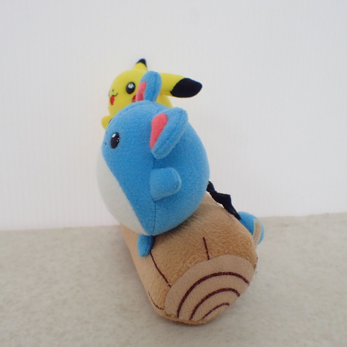 ポケモン谷のぬいぐるみ ピカチュウ マリル TOMY 紙タグ無