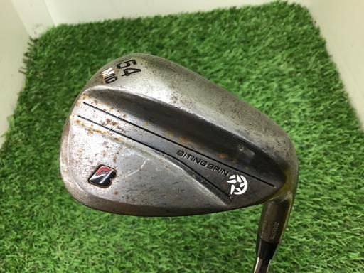 中古】 ブリヂストン BRIDGESTONE BITING SPIN ノーメッキ 54°/10°M