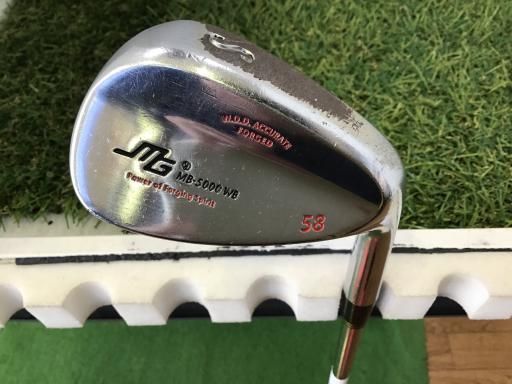 中古】 三浦技研 MB 5000WB 58° ウェッジ WG スチール (フレックス