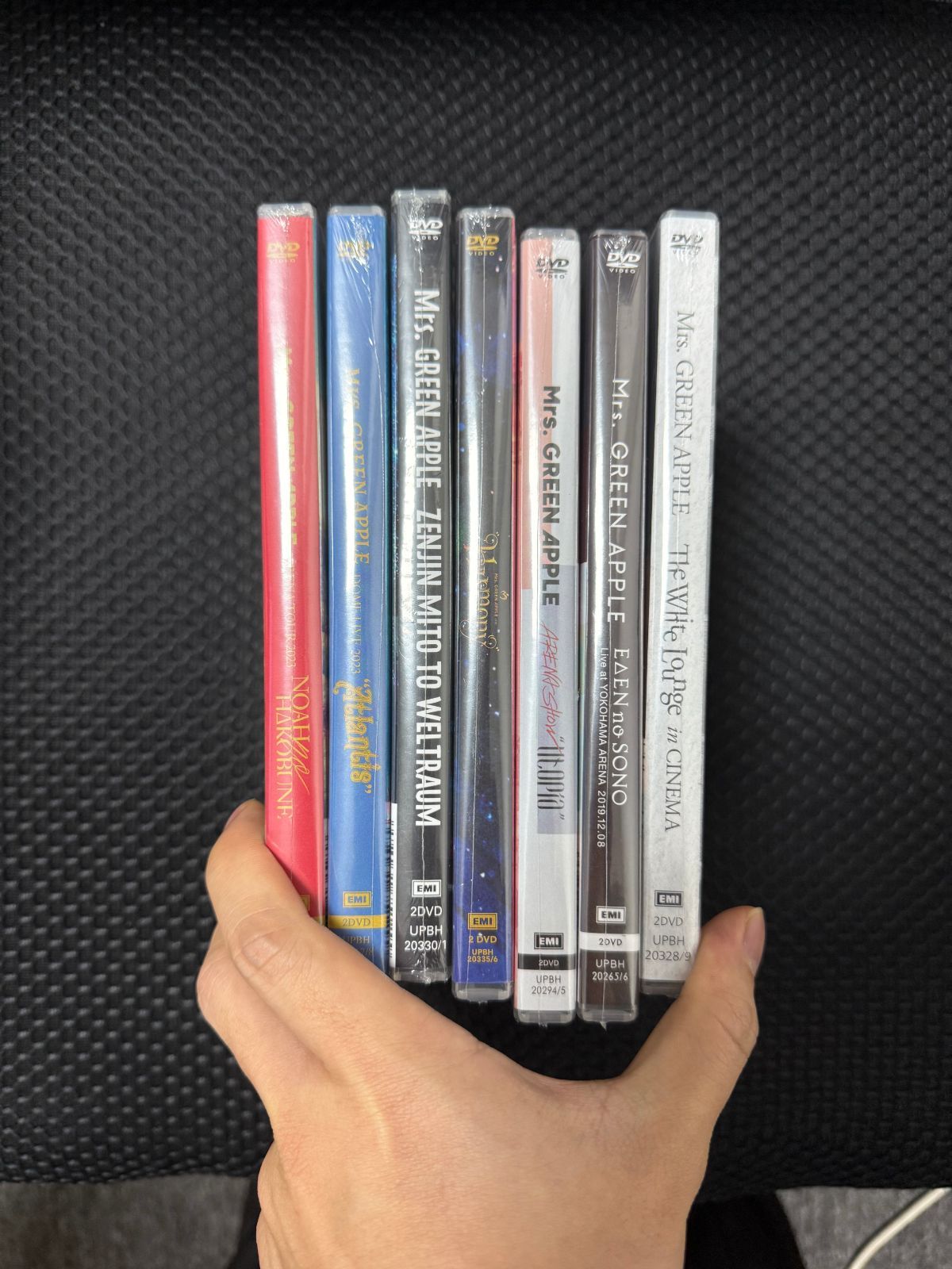 新品 未開封Mrs. GREEN APPLE 通常盤初回限定盤 DVD 7作品セット