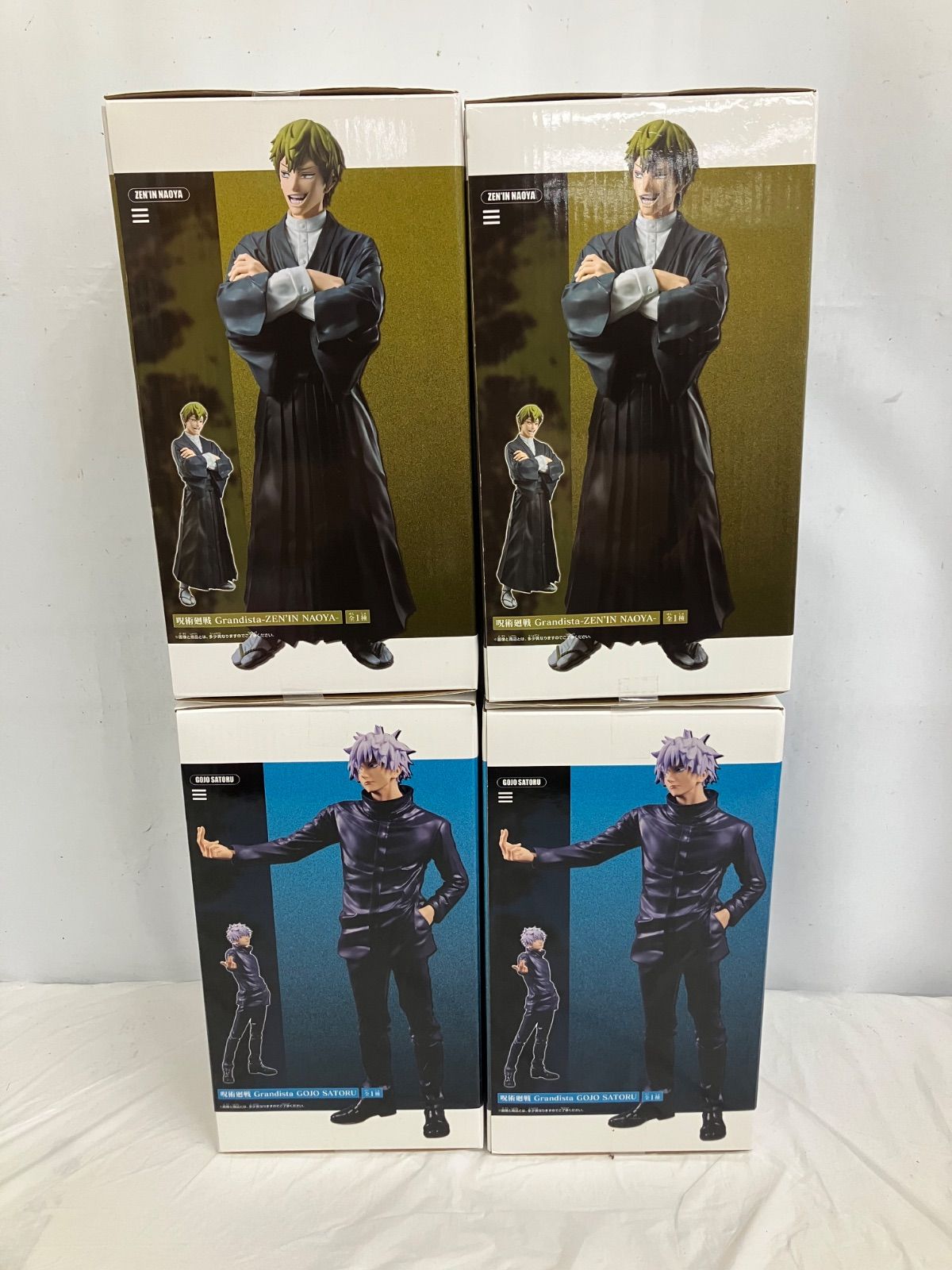 未開封 呪術廻戦 Grandista フィギュア 4個 LF3045 f101 - メルカリ