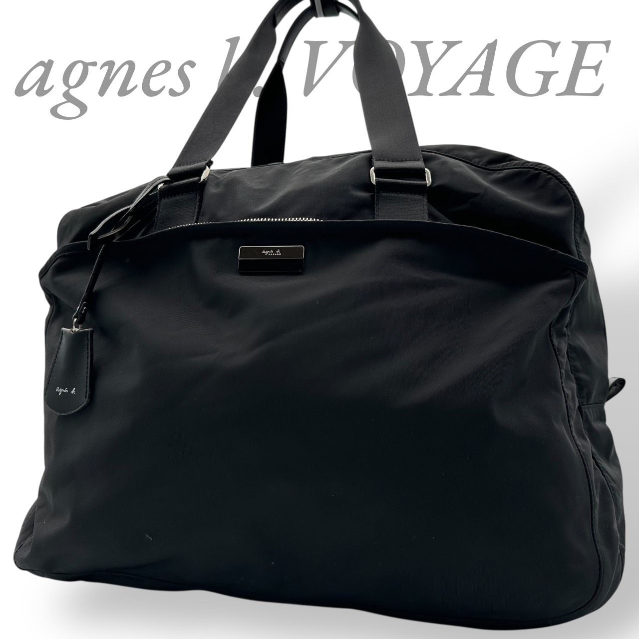 B4778】 agnes b. VOYAGE アニエスベーボヤージュ ボストンバッグ