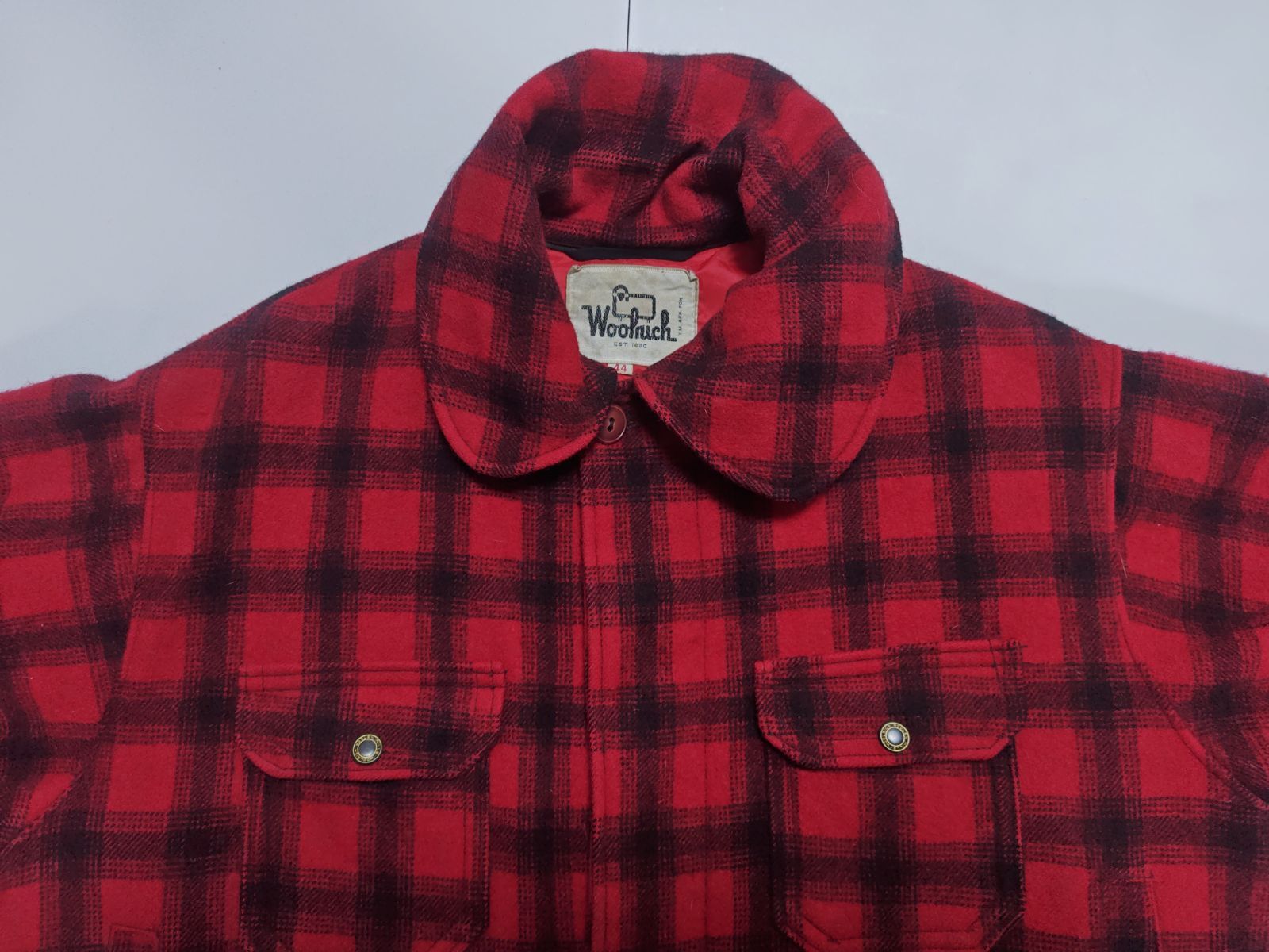 70s Woolrich ウールリッチ マッキーノジャケット バッファロー