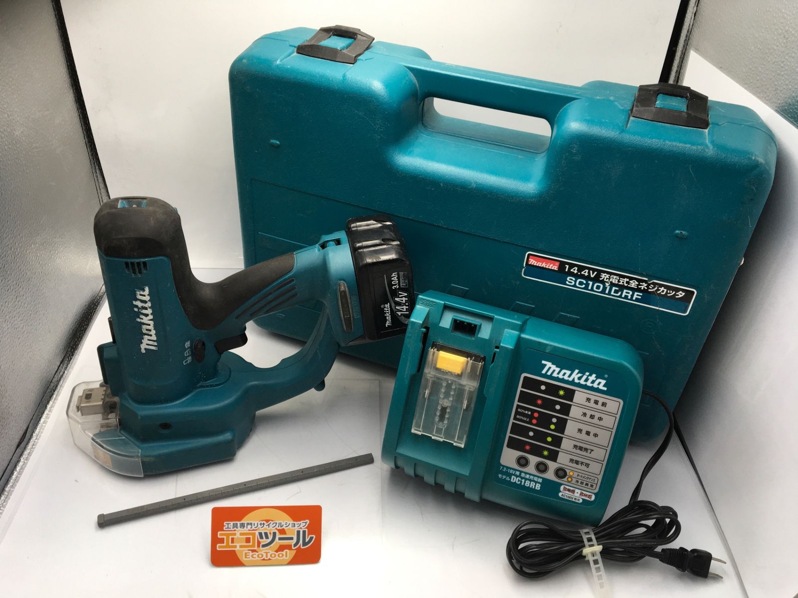 中古品】Makita/マキタ SC101DRF ☆ 14.4v充電式全ネジカッタ