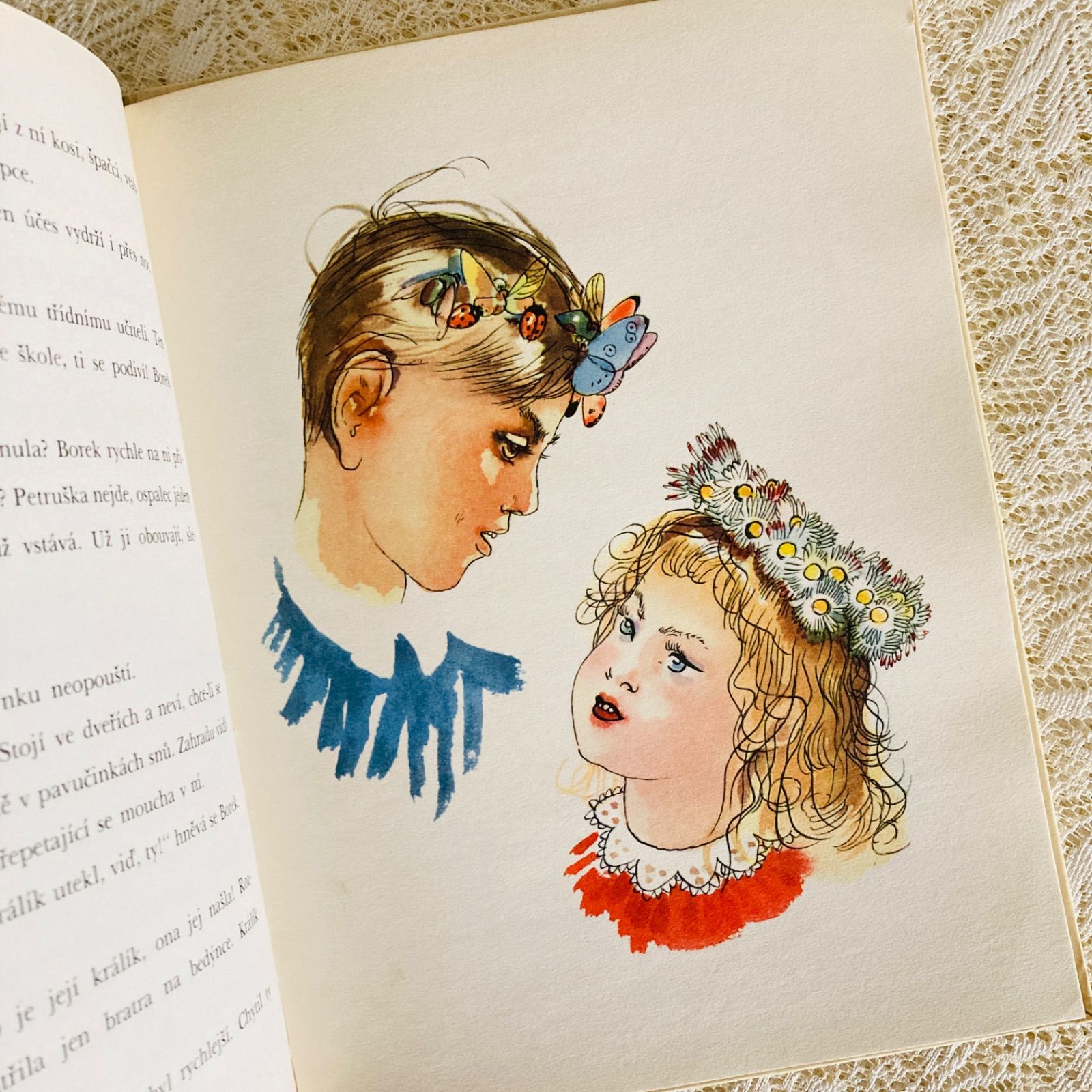 カレル・スヴォリンスキー挿絵のチェコ語絵本 愛らしいうさぎの表紙