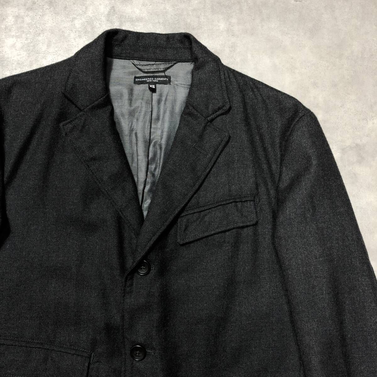 GQ4823◇EngineeredGarments：ANDOVER セットアップ◇XS-30◇ブラック 